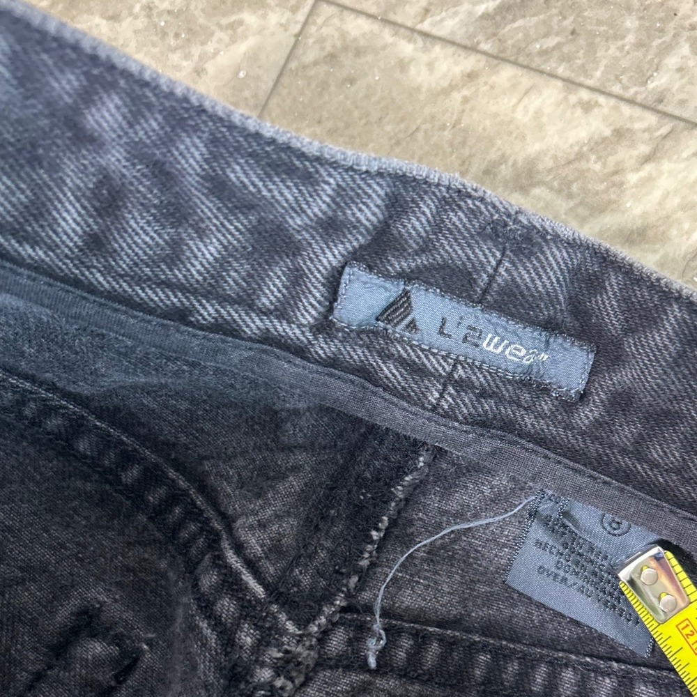 Vintage 90s Lizwear Liz Claiborne Mom Jeans Womens Black High Waisted - Picture 9 of 11